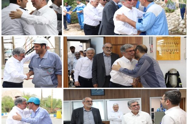 دیدار نوروزی مدیرعامل با کارکنان پتروشیمی بوشهر