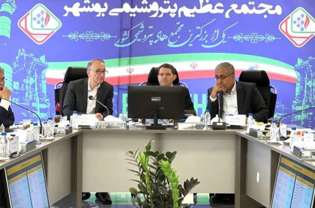 عبور تولید پتروشیمی ایران از مرز ۱۰۰ میلیون تن در سال با بهره برداری فاز دوم شرکت پتروشیمی بوشهر