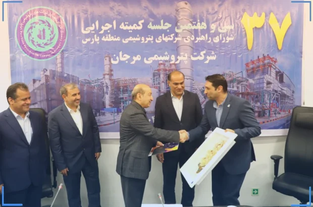 نشست کمیته اجرایی شورای راهبردی پتروشیمی‌های منطقه پارس در پتروشیمی مرجان برگزار شد