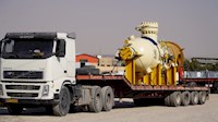 ورود تجهیزات فشار بالا به پروژه RHU شرکت پالایش نفت اصفهان کلید خورد ورود تجهیزات فشار بالا به پروژه RHU شرکت پالایش نفت اصفهان کلید خورد
