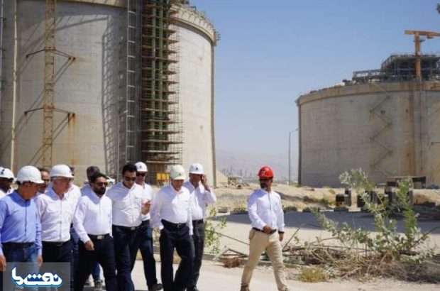 بازدید مدیرعامل ایران ال ان جی از مجتمع کنگان بازدید مدیرعامل ایران ال ان جی از مجتمع کنگان